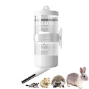 ハムスター給水ボトル 80ml 吊り下げ ハムスター水飲み 小動物用ウォーターボトル ハムスターウォーターボトル ハムスター用ウォーターボトル ハムスターフィーダー水飲み場 モルモット バニー チンチラ ウサギ 自動ハムスターウォーターボトル