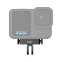 GoPro Hero 13 Black 磁気マウント クイックリリース式アダプター シリコーンパッド 構造強化 脱落防止 衝撃吸収 滑り止め 安定性 DJI用アクセサリー ネックマウント ミニ三脚 自転車 バイク 車載マウントに適用 送料無料