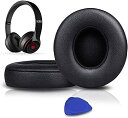 Beats Solo2 & Solo3 Wireless (B0534 / A1796) イヤーパッド イヤークッション 互換品 代替品 ヘッドホンパッド 遮音...