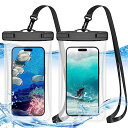 防水ケース 顔認証 密封 水中撮影 タッチ可 ストラップ付き 携帯電話用ドライバッグ Sony Xperia / Samsung Galaxy / Google Pixel / iPhone / AQOUS 7.0インチ以下全機種対応 スマホ防水ケース お風呂用 雨の日 旅行 釣り 水泳 海 りシュノーケリン プール ...