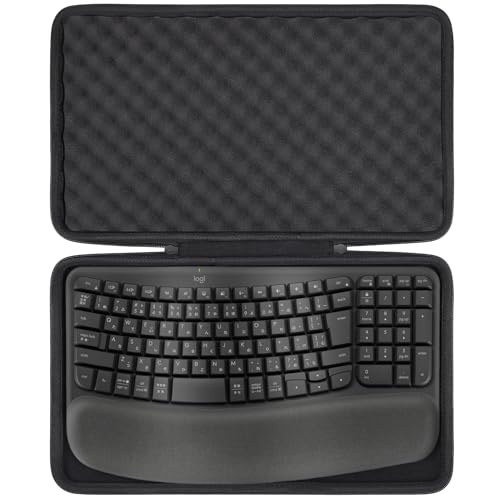 Logicool ロジクール WAVE KEYS K820 エルゴノミックキーボード 日本語配列 ロジクール ワイヤレスマウ..