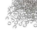 丸カン シルバー 直径8mm 300個 ハンドメイド 手芸 パーツ アクセサリーパーツ ステンレス パーツ シルバー 送料無料