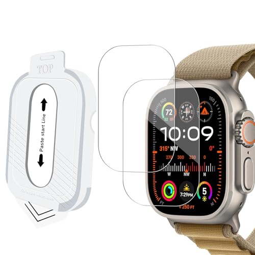 Apple Watch Ultra 2 / 1 ガラスフィルム ガイド付き 貼り付け便利 強化ガラス 画面保護 高透過率 気泡防止 指紋防止 傷防止 アップルウォッチウルトラ / アップルウォッチウルトラ2 対応 保護フィルム (2024 / 2023 / 2022 49mm) 送料無料 Apple Watch Ultra 2 / 1 ガラスフィルム ガイド付き 貼り付け便利 強化ガラス 画面保護 高透過率 気泡防止 指紋防止 傷防止 アップルウォッチウルトラ / アップルウォッチウルトラ2 対応 保護フィルム (2024 / 2023 / 2022 49mm) 送料無料