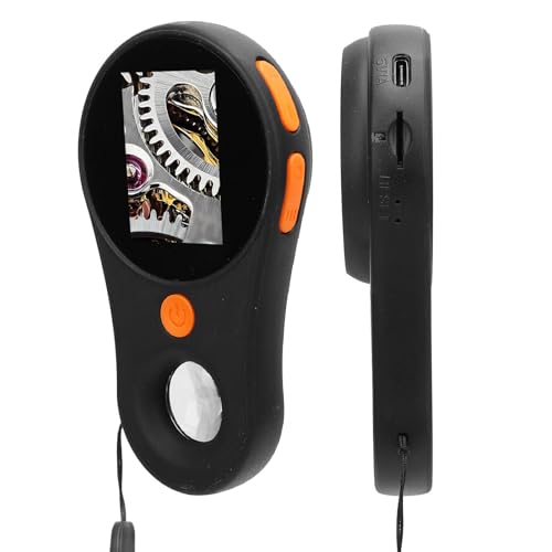 デジタル顕微鏡 2.0インチ カラースクリーン ミニ顕微鏡 固定 焦点ポケット 顕微鏡 虫眼鏡 倍率500倍 8..