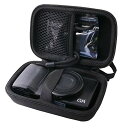 RICOH (リコー) デジタルカメラ GR IIIx / GRIII / GRII / GR IIIx HDF / GR III HDF / GR 収納ケース 保護ケース 持ち運び 軽量 耐衝撃 保護 ガード 互換品 代替品 .JP (storage case-Black)