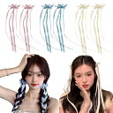 リボン ヘアピン ヘアクリップ リボン髪飾り おしゃれ ミニ リボン バンスクリップ 可愛い 蝶結び ヘアアクセサリー 和装 浴衣 花火大会 誕生日 結婚式 ヘッドドレス (3色 6個セット)