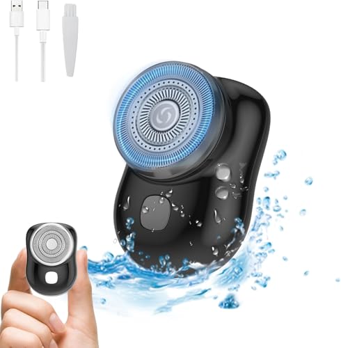 電動シェーバー 小型 電気シェーバー ひげ密度の感知機能 髭剃り 電動 メンズシェーバー 回転式深剃り 自動研磨機能 ひげそり誤接触防止機能 シェーバー メンズ...