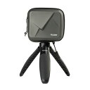 ミニカメラバッグ GoPro 13-5 表面防水 ハードシェル トラベルオーガナイザー 耐衝撃 半開口ファスナー 調整可能 手綱付き Go pro Hero 13-5 Insta360 Ace Pro 2 Ace DJI Osmo Action 5 pro 4 3対応汎用