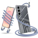 Galaxy S25 5G ケース クリア ショルダー SC-51F SCG31 スマホケース ギャラクシー S25 カバー 肩掛け 斜めかけ 縄掛けケース 耐衝撃 全透明 TPU 軽量 紐付き 斜めがけ 織りストラップ付き ネックストラップ 長さ調整可能 取り外し可能 紛失防止 落下防止 ワ ...