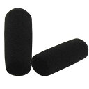 マイクスポンジ ガンマイク用 ウィンドスクリーン マイク風防 交換用スポンジ ビデオ撮影 (120mm / 2個 セット)