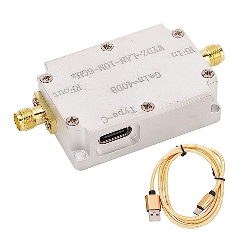 RF アンプ 低ノイズアンプ 40DB ゲイン 10M 6GHz 正確な伝送 LNA RF パワープリアンプ FM ラジオ用 送料無料