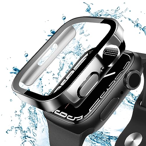 Apple Watch ケース 44mm 防水ケース 3D直角エッジデザイン メッキ加工 カバー ガラスフィルム 一体型 ケース 耐衝撃 カバー 全面保護 高透過率 Apple Watch Series SE2/SE/6/5/4 44mm アップルウォッチSE2/SE/6/5/4 44mm ブラック 送料無料 Apple Watch ケース 44mm 防水ケース 3D直角エッジデザイン メッキ加工 カバー ガラスフィルム 一体型 ケース 耐衝撃 カバー 全面保護 高透過率 Apple Watch Series SE2/SE/6/5/4 44mm アップルウォッチSE2/SE/6/5/4 44mm ブラック 送料無料