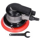 エアサンダー エアーサンダー エアーポリッシャー 12000rpm 直径約125mm 低消費量 低騒音 無段階速度調整 洗車 研磨 車磨き サンディング 人造石 家具 金属 エアサンダー