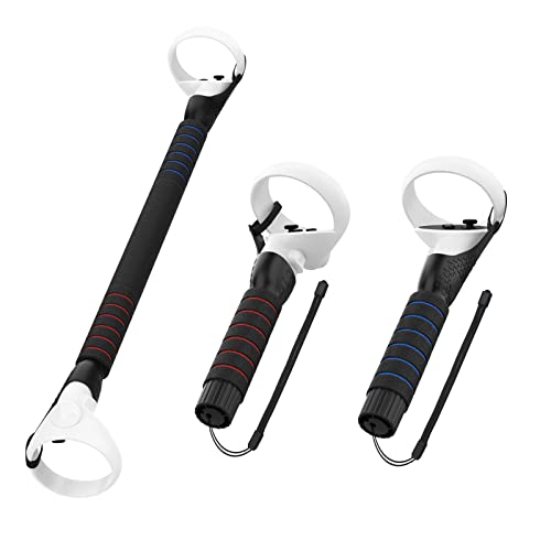 Beat Saber 延長ハンドル Quest 1 / Quest 2 / Rift S vr アクセサリービートセイバーゲーム用光剣 グリップ Extension Grips 2 in 1 Beat Saber 延長ハンドル Quest 1 / Quest 2 / Rift S vr アクセサリービートセイバーゲーム用光剣 グリップ Extension Grips 2 in 1