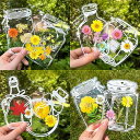 押し花キット 可愛い 透明ブックマーク 花のページ しおり 大量 ブックマーク 花読書マーク 手作り ドリフトボトル DIY 手作りダイアリー ステッカーパック...