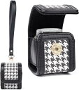 FUJIFILM 富士フイルム チェキ instax PAL カメラケース 収納ケース 保護ケース 軽量 保護 収納 旅行 出張 持ち運び 代替品 互換品 (ケースのみ) バッグ インスタントカメラ 保護カバー 傷つけ防止 ブラック