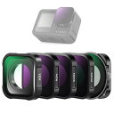 NDフィルターセット Hero 13 12 11 10 9 Black 15倍倍率レンズ付き 4枚 ND8 ND16 ND32 CPL クローズアップレンズ 減...