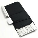 Bluetooth ワイヤレスキーボード ケース カバー 持ち運び 汎用 MC184LL/B MC184D/A MC184D/B / Logicool Easy-Switch K810 / K811 等 12インチ 代替品 (ケースのみ 黒) 送料無料