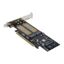 PCI Express PCI-E 3.0&Dual SATA to NGFF NVME MSATA M-Key B/M-key SSD Card Adapte...