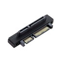 90度上 角 SATA 22ピン 7+15 オス SATA 22ピン メス 拡張 変換アダプタ 送料無料