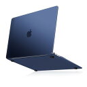 MacBook Air 13インチケース M1 A2337 A2179 A1932 超薄型 スリム 自然なオリジナル色 保護 MacBook Air M1 ケース 13.3インチ 2022-2018リリース プラスチック ハード シェル カバー (ミッドナイト ブルー)(2)