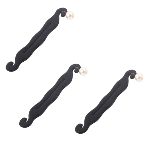 シニヨンメーカー お団子ヘア お団子メーカー お団子ヘアメーカー ヘアアレンジ グッズ スポンジ素材 通気性 蒸れない 熱くない 髪を傷めない (3pcs) 送料無料