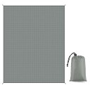 レジャーシート 防水 ピクニックマット 140x100CM 折り畳み コンパクト 防水 防湿 洗える 収納便利 軽量 座布団 屋外 キャンプ 花見 運動会 ビーチシート 遠足 キャンプ 持ち運び簡単 四季適用 アウトドア 収納袋付属 (グレー)