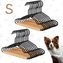 ペットハンガー 金属製 ミニ衣料ハンガー 高級 変形していない ハンガー 軽量 犬服 猫アパレル乾燥 ベビーハンガー滑り止め 耐久性 おしゃれ ディスプレイ 収納 小型犬 猫 ペットショップ用品 20個セットSサイズ (18.5x11cm)
