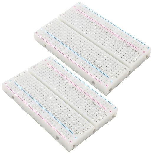 ブレッドボード 400穴 84mm × 56mm はんだレス (400穴 点セット) 送料無料
