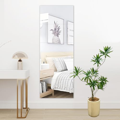 全身鏡鏡 壁掛け 浴室 便利 穴あけ不要 ドアの裏やクローゼットにも 軽量 感動プレミアムミラー 地震対策 割れない 送料無料