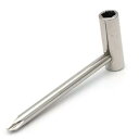 トラスロッド 6.35mm ギターパーツ 六角レンチ ネック 楽器調整ツール (シルバー) 送料無料