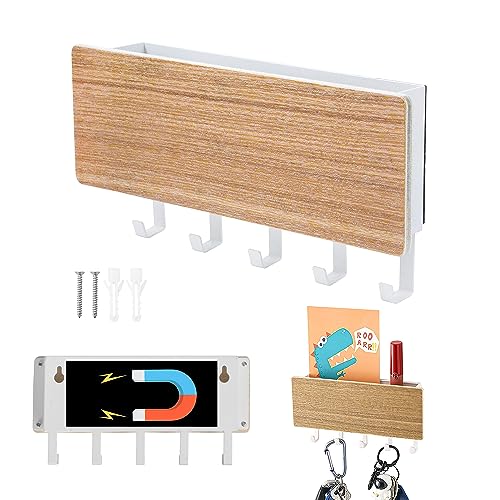 壁用 キーボックス マグネットキーボックス キーホルダー ティッシュケース キーフック キーハンガー フック 壁掛けフック 鍵付き収納ボックス 帽子掛け 小物入...