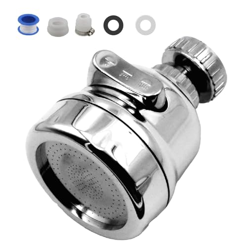 蛇口 シャワーヘッド キッチンシャワー 蛇口 シャワー 首振り式 蛇口交換アダプター付 3段階モード 蛇口シャワー 泡沫器 水漏れ防止 対応 キッチン 洗面所 浴室 トイレ用 取付簡単 ノズル シャワーヘッド 短いタイプ