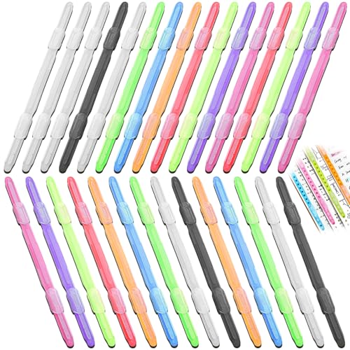 ペーパーファスナー ファイル 留め具2穴 色分けしてファイリング プリント類をまとめる 事務用具 耐久..