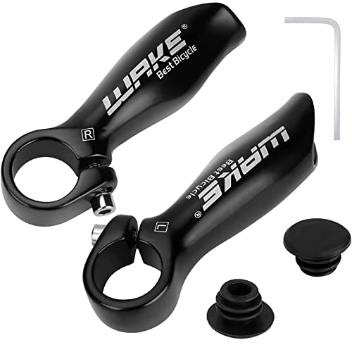 自転車 バーエンドバー 内径 22.2mm 合金 補助ハンドルバー 耐変色性 取り付け簡単 変形防止 軽い 頑丈..