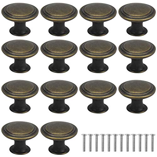 引き出し ノブ アンティーク 取っ手 ビンテージ ドア アンティーク ネジ付き 家具 取っ手 丸 おしゃれ ..