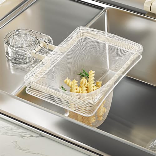 水切りネットホルダ 三角コーナー いらず 水切りネットホルダー ホルダー シンク ホルダ 折り畳み 生ゴミ処理 シンク 台所 水切りネット50枚付き (クリア)