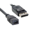 DisplayPort オス Mini DP DisplayPort メス ケーブル 4K 60hz ディスプレイ HDTV モニター用 送料無料