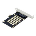 PCI-E 4.0 X1レーン から U.2 U.3キット SFF-8639 ホストアダプター マザーボード PM1735 NVMe PCIe SSD用 送料無...