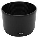 カメラレンズフード LH-61E プラスチックレンズフード オリンパス70-300mm f / 4.8-6.7カメラ用 チューリップフラワーレンズフード ブラック 互換品 代替品