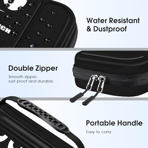 Switch 2 ケース キャリングケース スイッチ 2 2025専用 EVAハードシェル ゲームカード 収納バッグ 大容量 耐衝撃 保護 持ち運び便利(柄 Don't Touch)