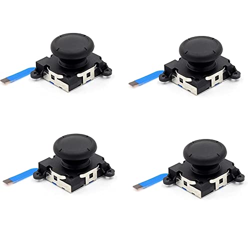 switch joy-con 修理 Switch用 修理ツー ルSwitch用NS Joy-con対応 ジョイコン スティック スイッチパーツ スイッチ スティック ジョイコン switch用ジョイコン交換対応 スイッチ 左右スティック アナログジョイスティック 4個セット 送料無料