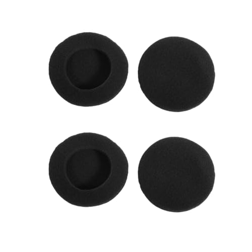 ヘッドホン 交換用イヤーパッド ヘッドセット スポンジ 交換 スポンジカバー 高弾性 直径50mm 2セット 送料無料