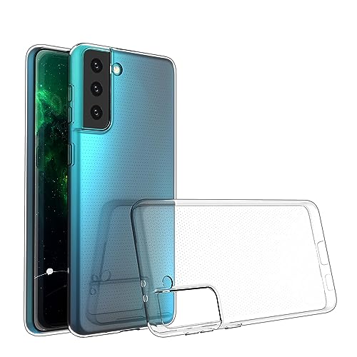Galaxy S21 Plus 5G (SC-02B / SCG10) Galaxy S21 ケース クリア ソフト シリコン TPU 保護ケース 超軽量 衝撃防止 落下防止 超薄型 防指紋 クリアケース 保護カバー 透明感が長持ち 送料無料
