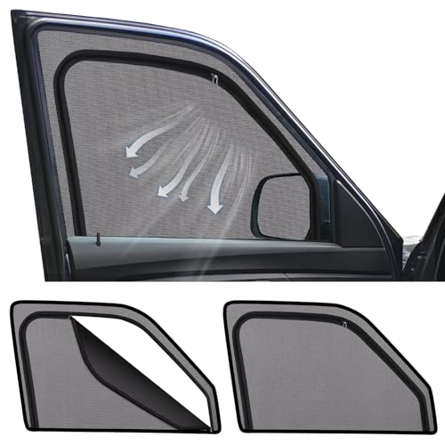 ノア ヴォクシー 90系 メッシュカーテン マグネット式 防虫ネット サイド用 網戸 ジッパーのデザイン 日除け 目隠し 遮光 通気 紫外線カット 虫除け プライバシー保護 取付簡単 収納袋付き