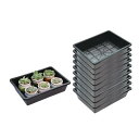 育苗ポット 苗トレー 育苗トレイ 育苗箱 苗床 トレイ稚苗用苗箱 10セット 32x23cm プラスチックプラントトレイ ガーデン苗スターターキット 多肉植物輸...