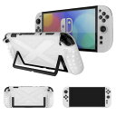 Nintendo Switch 2 カバー スタンド付き 保護カバー 柔らかい シリコン 傷防止 全面保護 耐衝撃 軽量 放熱設計 滑り止 Nintendo Switch 2 保護ケース (ホワイト) 送料無料