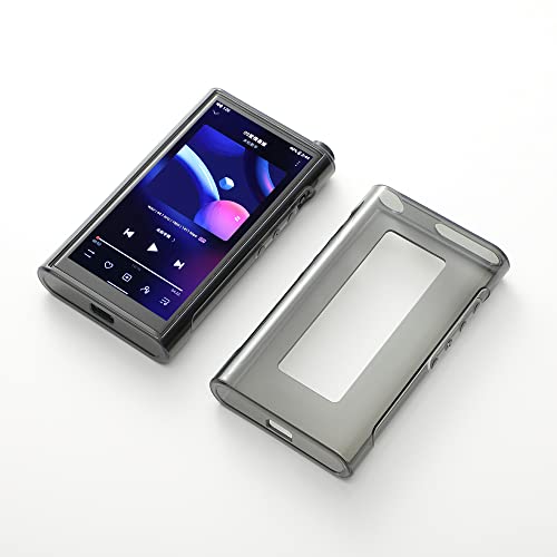 FiiO M15S ケース カバー 保護ケース ソフト TPU フルプロテクティブ スキンシェルケースカバー (クリア ブラック) 送料無料 FiiO M15S ケース カバー 保護ケース ソフト TPU フルプロテクティブ スキンシェルケースカバー (クリア ブラック) 送料無料