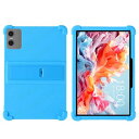 Teclast P30 / Teclast P30T / ODEA A10 / ODEA A10 2025 ケース カバー 10インチ 耐衝撃 ソフト シリコンケース スタンド機能 多角度調整 衝撃防止 全面保護 柔らかく 脱着簡単なシリコン保護カバー (スカイブルー) 送料無料