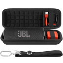 JBL Flip7 / Flip6 保護ケース 収納ケース 持ち運び 保護カバー 耐衝撃 保護 キズ防止 収納 キャリングケース 代替品 社外品 ブラック‐|詳細画像